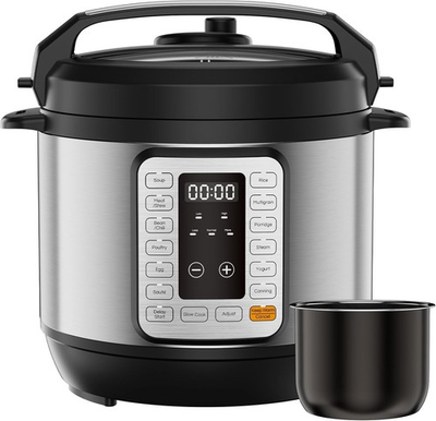 #ad 6QT 8QT 14 in 1 Electric Pressure CookerMulti Stainless Steel Pressure Cooker $79.21