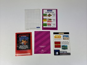 Huge Video Game Manual / Insert Lot Sega PlayStation Neo Geo Nintendo (BOXES)