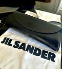 Jil Sander Cannolo bag Small  - Black Leather