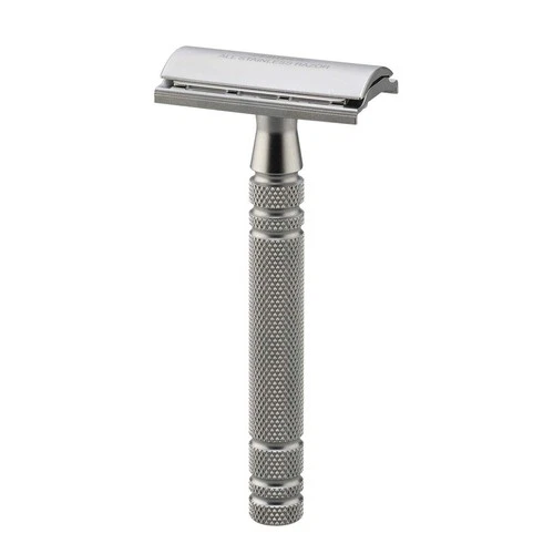 Feather AS-D2 All Stainless Steel Double Edge Safety Razor