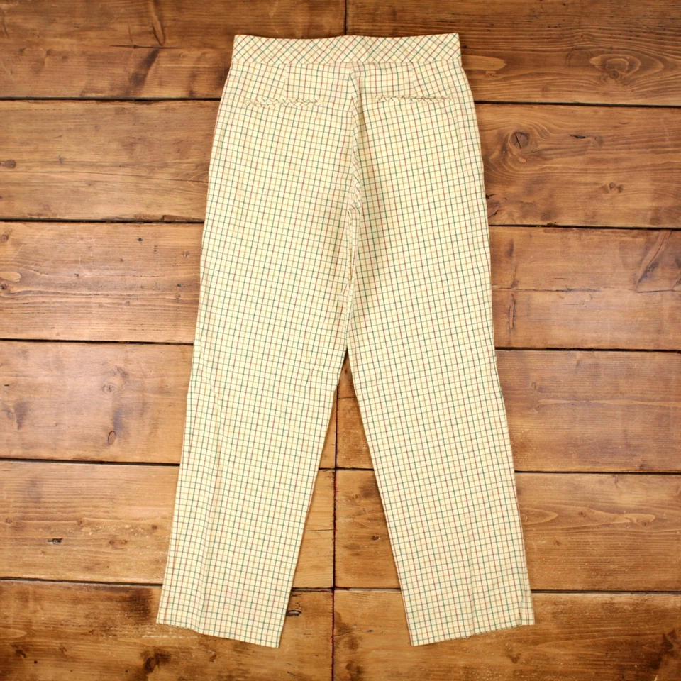 Traje Pantalones Pantalones Vintage Penguin Munsingwear 32x32 Años 90 Tartán Cuadros Foto 2 de 4