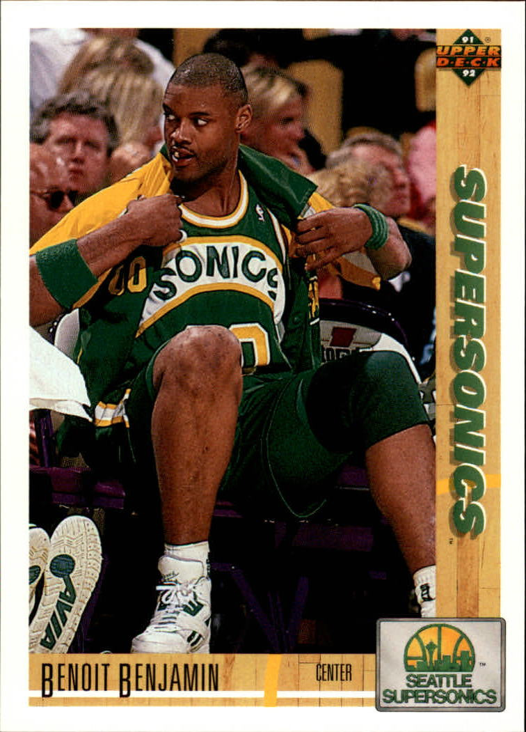 1991-92 Upper Deck #159 Benoit Benjamin - NM