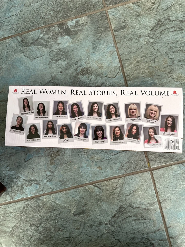 NUEVA PLANCHA DE PELO VOLOOM clásica voluminizadora - blanca Foto 3 de 4