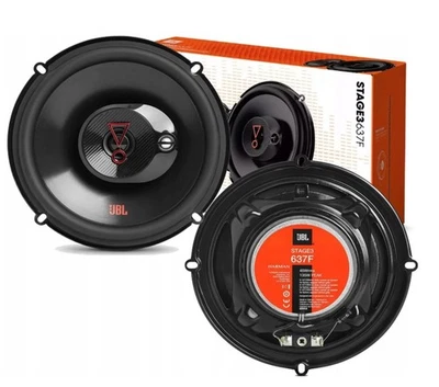 2x JBL Stage3 637F Autolautsprecher, 3-Wege, 165 mm, 6,5" Harman - Bild 1 von 4