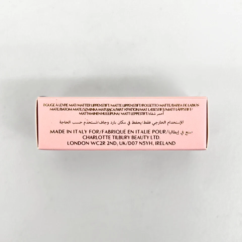 Lápiz labial mate Charlotte Tilbury Matte Revolution Pillow Talk mate medio, 0,12 oz, nuevo en caja Foto 3 de 4