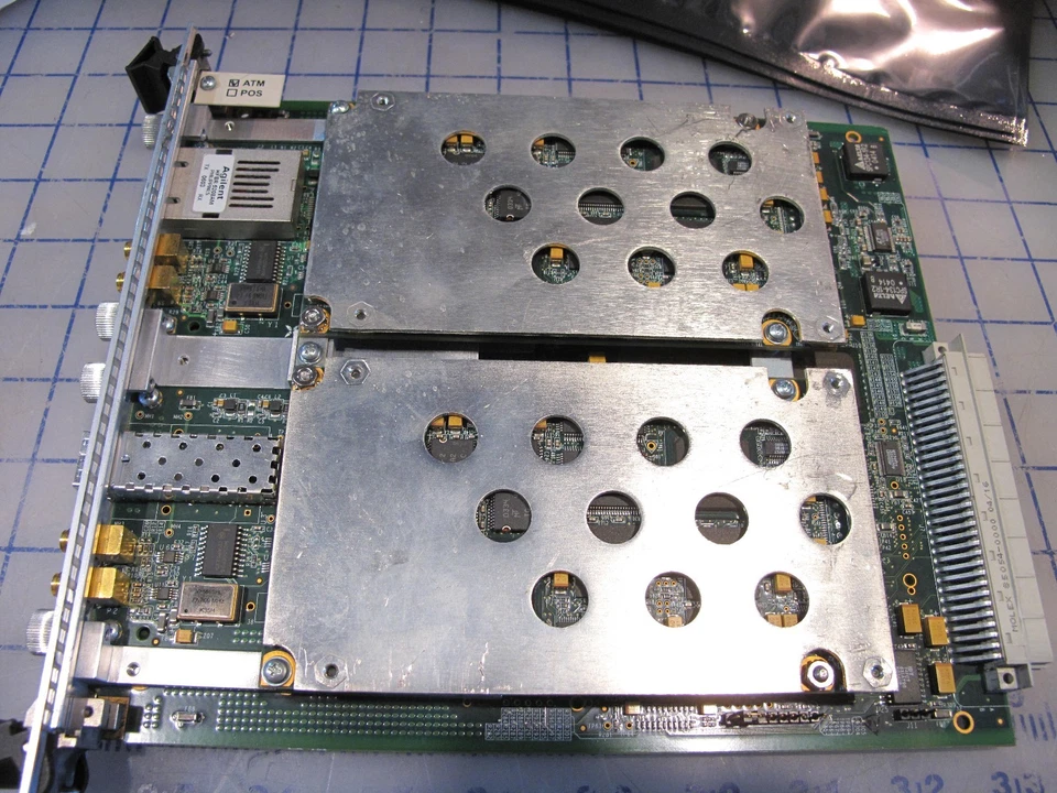IXIA LM622MR 2-PORT ATM PACKET OVER SONET LOAD MODULE WITH CHOICE OF MODULES - Image 3 of 3