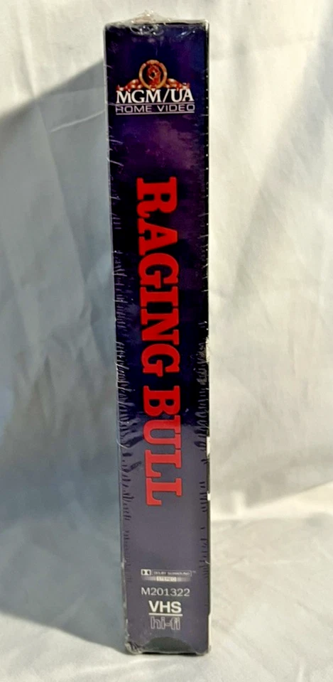SEALED Raging Bull Sealed VHS (VHS, 1991) Robert De Niro Martin Scorsese Classic - Image 2 of 4