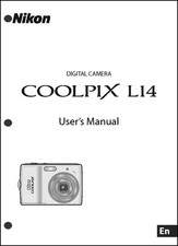 Nikon CoolPix L14 Digital Camera User Guide Instruction Manual