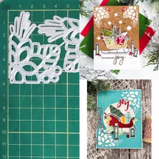 Hollow Out Metal Cutting Dies Scrapbooking Paper Crafts Embossing Stencil Cut