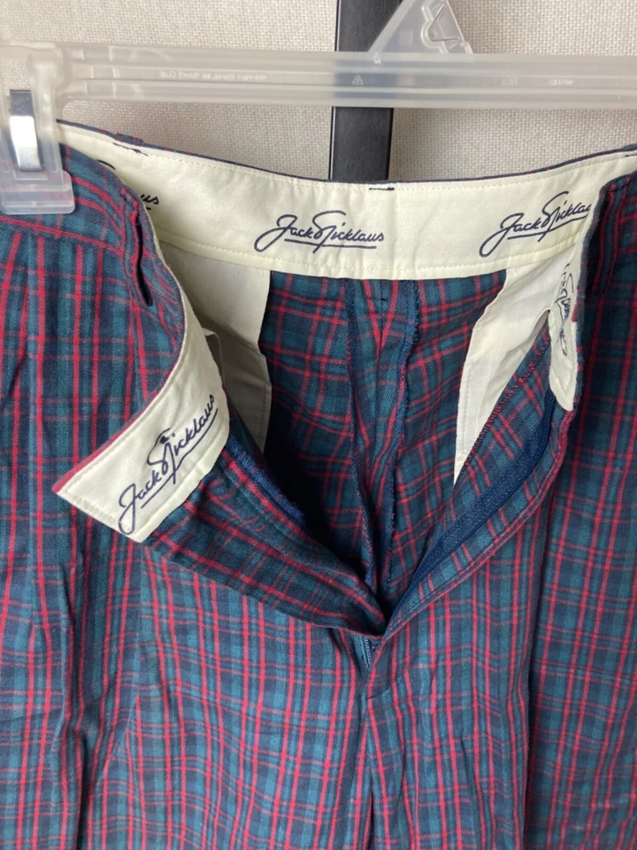 Jack Nicklaus Shorts Plaid Size 32 NEW - Image 3 of 4