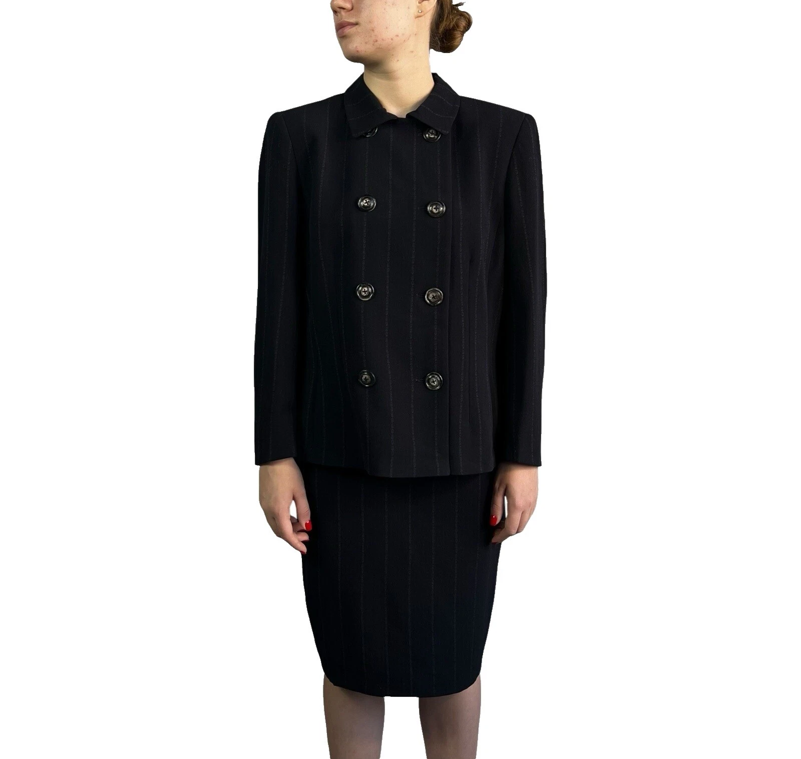 Trajes de falda Akris 100 % lana y trajes separados para mujer