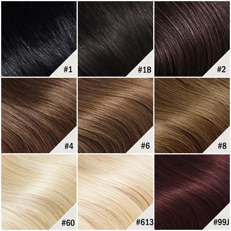 Hair top extensions 1b