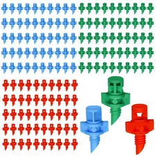 150Pcs Drip Irrigation Emitters Micro Sprinkler Heads Misting Refraction Nozzles