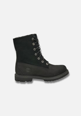 Timberland Authentic WP Fleece Fold Down Damenschuhe Boots Schwarz TB08149A001
