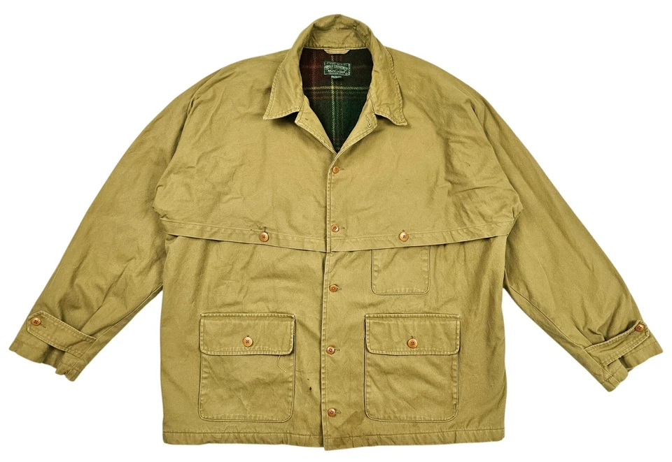 *LO ÚLTIMO DE COLECCIÓN Para hombres POLO RALPH LAUREN @ PARKA CAMPING LANA FORRADA CAQUI Chaqueta XL Foto 2 de 4