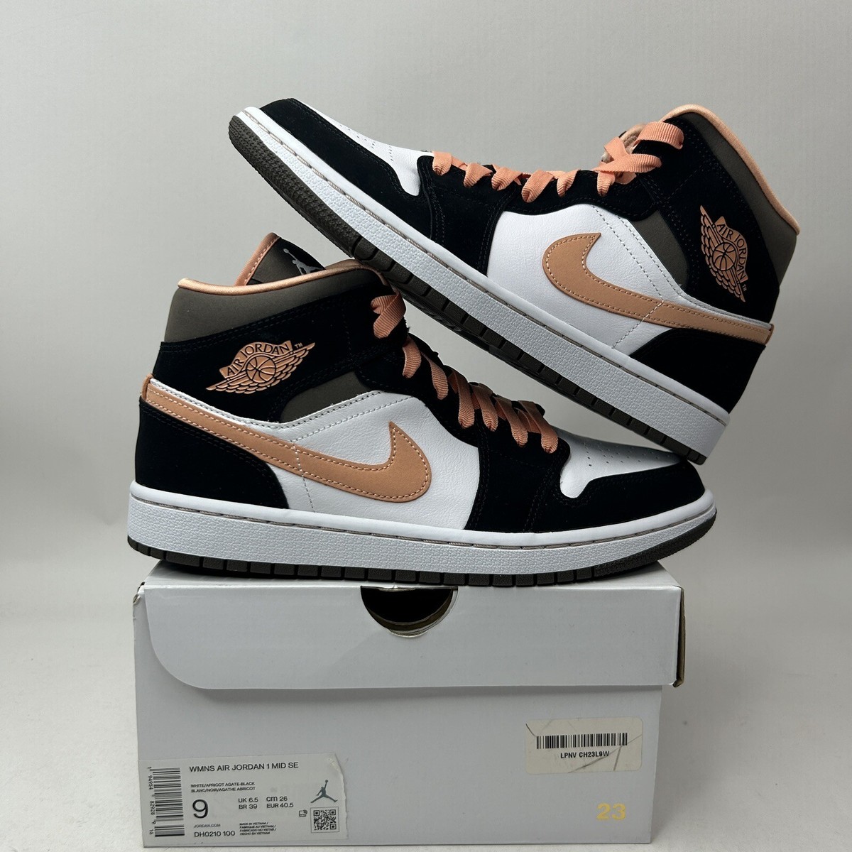 Nike Air Jordan 1 Retro Mid SE “Peach Mocha” DH0210-100
