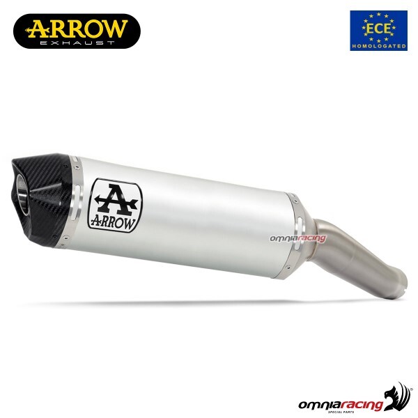 Arrow exhaust Race-Tech aluminum approved for Aprilia RSV1100