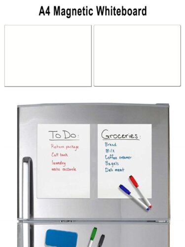 Brandneu Whiteboard Message Board Kühlschrank Trockenwischmarkierungen - Bild 1 von 5