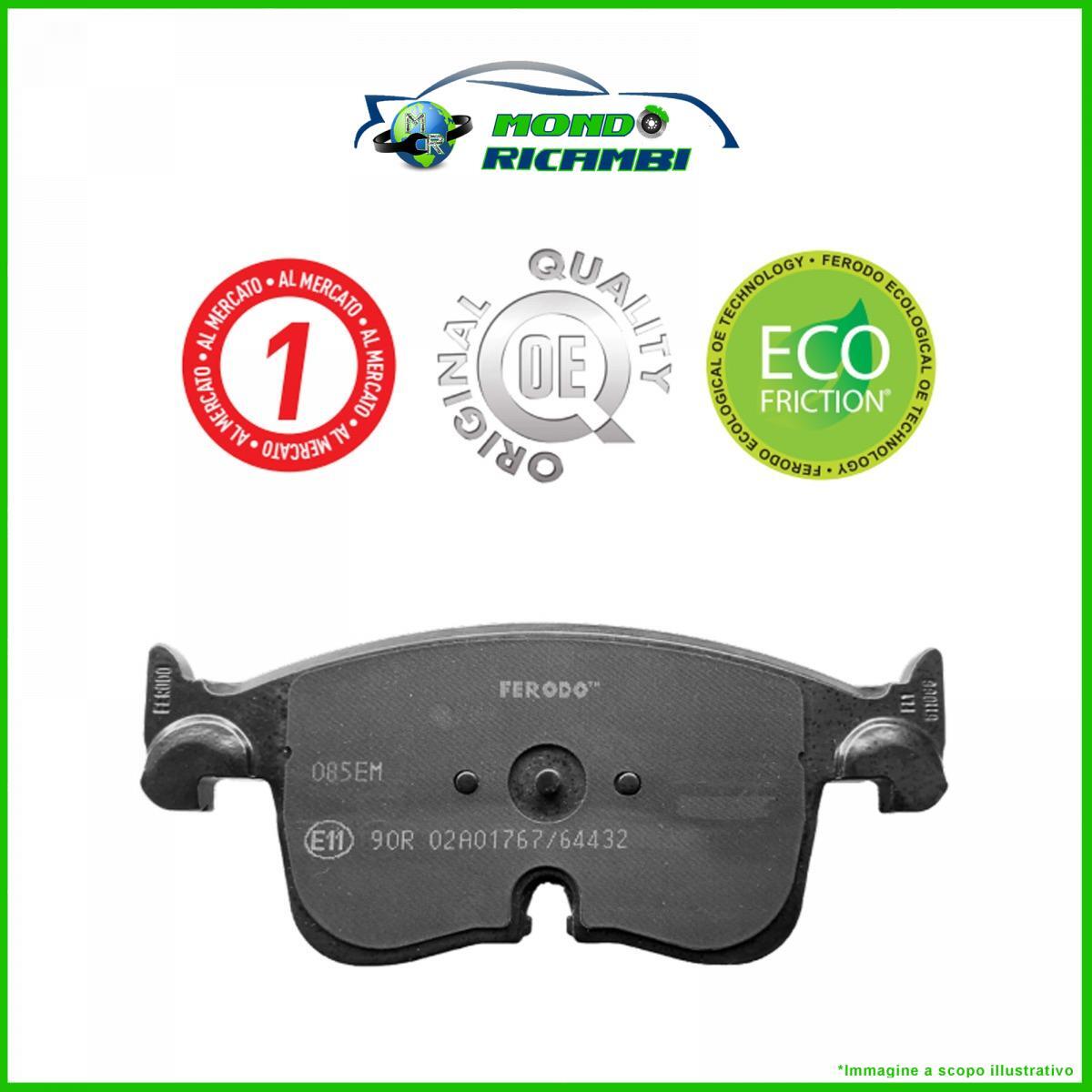 Jeu De Plaquettes De Frein Avant RIDEX Pour Opel Vivaro A (X83) - Bas Métalliques - Avec Amortisseur Vibrations