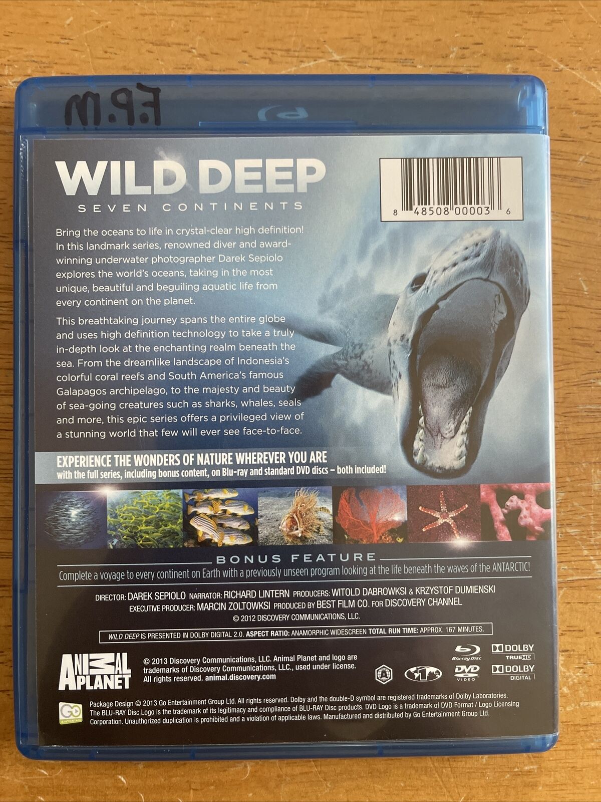 Animal Planet: Wild Deep Seven Continents (Blu-ray & DVD Combo)  848508000036 | eBay