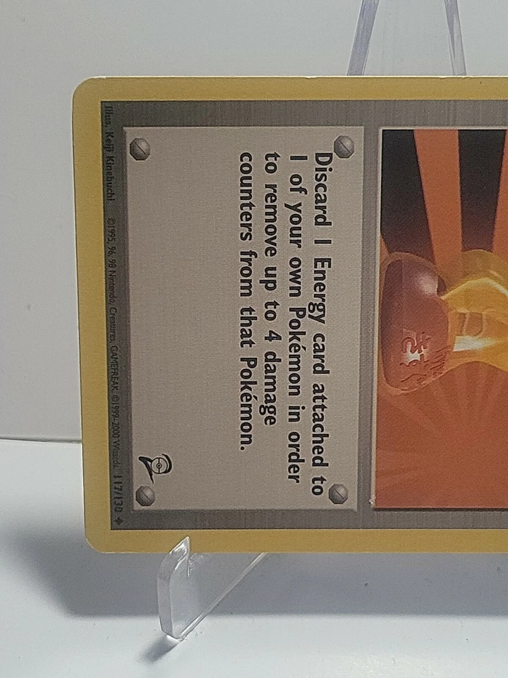 Super Potion 117/130 Pokemon Base Set 2 Trainer Uncommon LP Used See Pictures - Image 4 of 4