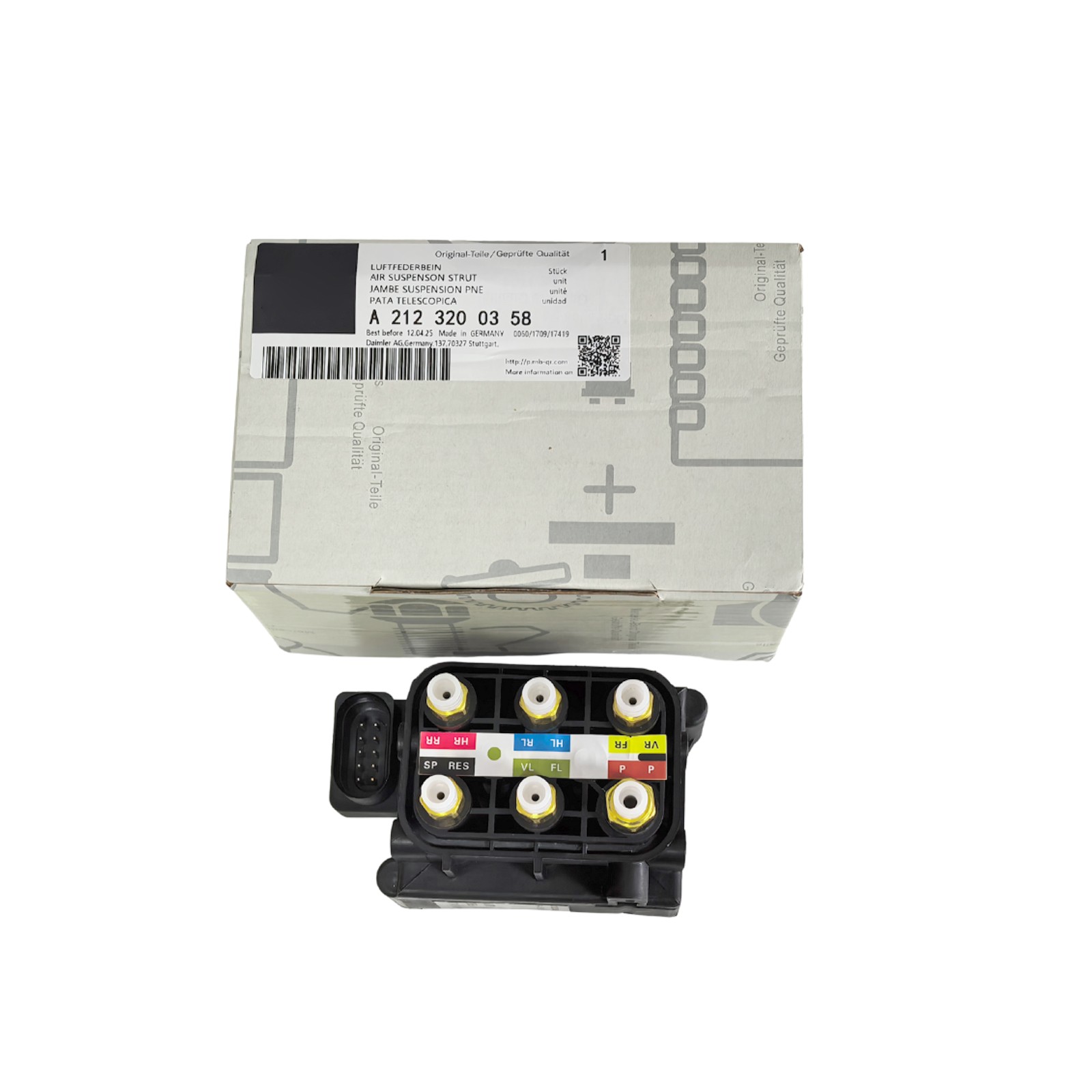OEM 2123200358 For Mercedes Benz GL350 550 ML250 S400 Air Suspension Valve Block