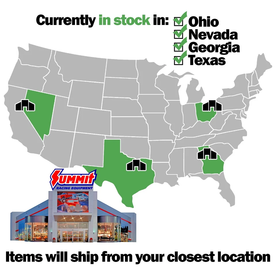 Summit Racing G7704 Shock/Strut Monotube Adjustable Rear Ford Mercury RWD Each - Image 3 of 3