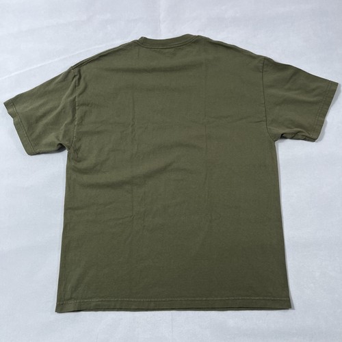 As I Lay Dying Shirt Mens XL Olive Green Band Graphic Tee Winged Monkey Metal - Picture 5 of 12