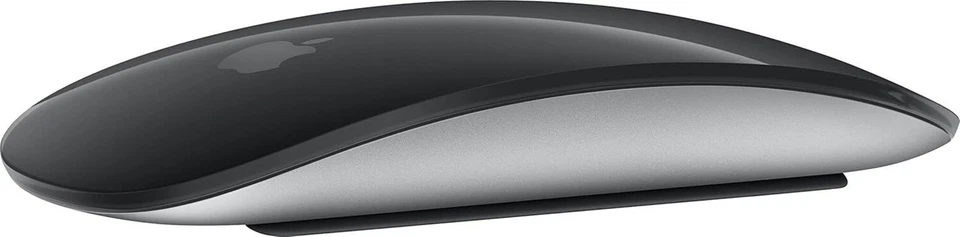 Apple Magic Mouse Multitouch-Maus - Schwarz (MMMQ3Z/A) - Bild 2 von 3