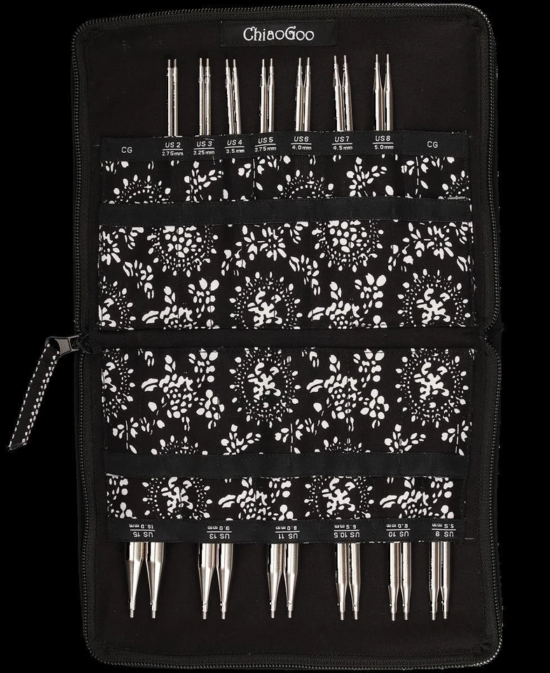 ChiaoGoo TWIST RED LACE Complete Nadelspitzen Set - 2,75-10,00 mm, 13 cm - Bild 3 von 4