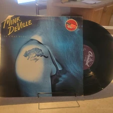 Mink Deville Le Chat Bleu VG+ Vinyl LP