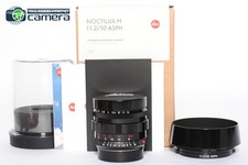 Leica Noctilux-M 50mm F/1.2 ASPH. Lens Glossy Black 11731 *BRAND NEW*