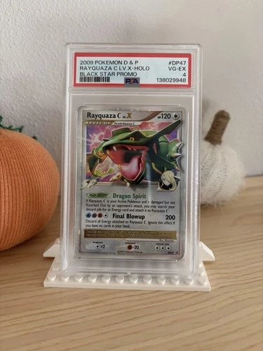Pokémon Rayquaza C LV.X Black Star Promo Holo, PSA 4 “Very Good To Excellent”
