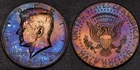 2024-P Kennedy Half Dollar rainbow toning (59-60)
