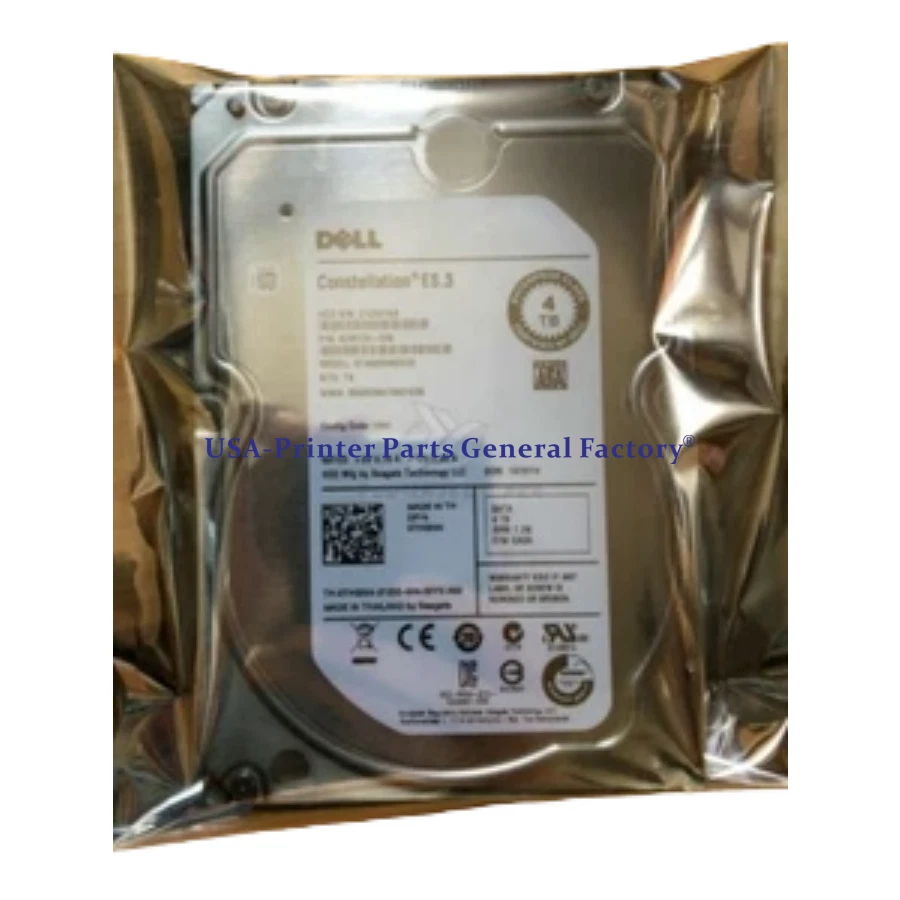 Fits For DELL 9PR63 THGNN ST4000NM0033 4TB 7200RPM 128MB SATA 6Gb/s 3.5"HDD - Image 3 of 4