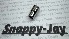 Snap-on Tools USA NEW 1/2" Drive 1/2" SAE 6 Point Shallow Chrome Socket TW161A