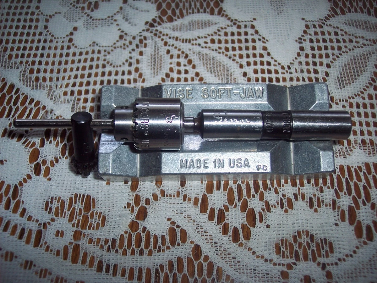 Jacobs Lathe Chuck Drill Chuck 0-5/32" / 0-4MM NO. 0 STRAIGHT 1/2" SHAFT