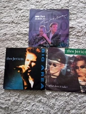 THEN JERICO - Big Area, The Motive & What Does It Take  7" Vinyl Singles 