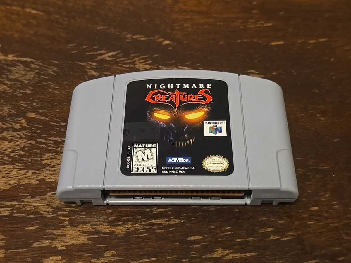 Nightmare Creatures【中古美品・N64北米版】 Nightmare Creatures【中古美品・N64北米版】 / kinjoinfo