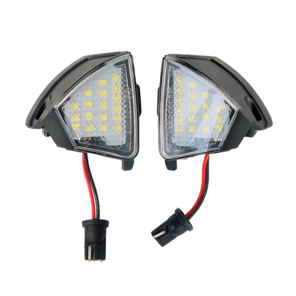 For Volkswagen VW Golf MK5 2004-09 GTI MKV 2006-09 LED Side Mirror Puddle Lights - Imagem 2 de 4