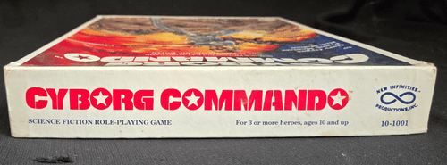 Cyborg Commando Sci-Fi RPG Game Set 1 The Battle For Earth Complete Role Playing - Picture 5 of 7