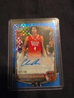 2025-26 Bowman - Chrome Prospect Autographs Christian Anderson #CPA-CA Blue...