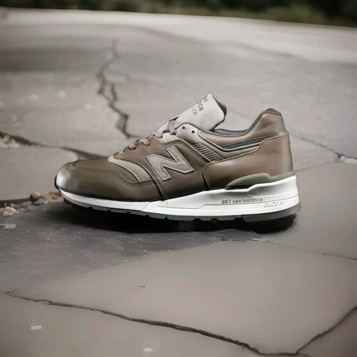 Horween × New balance ☆ made in USA M997BKR オールレザー New Balance x Horween Leather 997 Beige-M997BKR | eBay