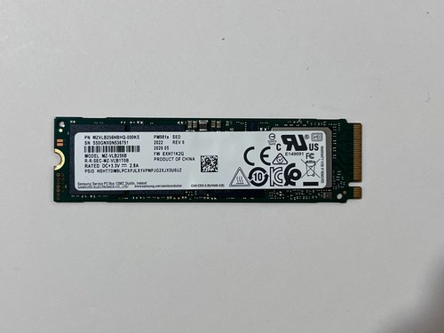 Samsung PM981a 256 GB NVMe M.2 80mm Solid State Drive MZ-VLB256B #751