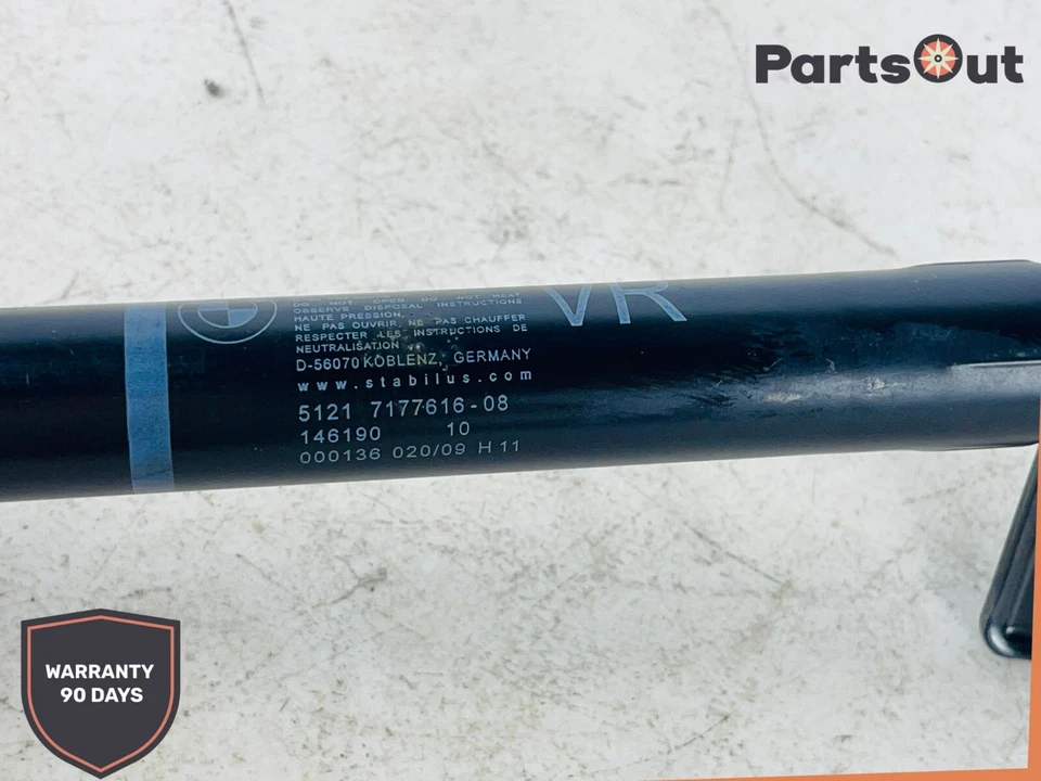 BMW 740LI XDRIVE 2013-2015 - Freno puerta delantera derecha / parada 7177616 OEM Foto 4 de 4