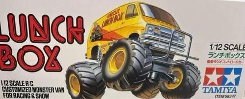 TAMIYA America Inc 1/12 Lunch Box 2WD Monster Truck Kit TAM58347 From Japan - Picture 2 of 7