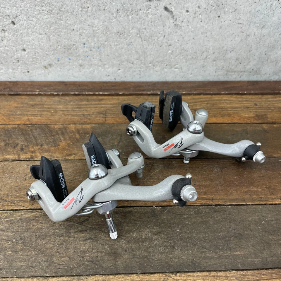 Juego de palancas de freno Sachs vintage NOS Modolo Rival 7000 Sport Eroica Race Foto 3 de 4