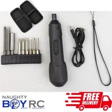 NBRC RC Car Electric Screwdriver Kit Rechargeable Cordless Mini Bit Set Driver