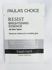 Paula's Choice BRIGHTENING ESSENCE Resist Radiance Glow Sample .03 oz/1mL New