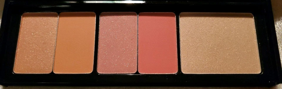 SMASHBOX Red Carpet Radiance Palette 2 matte blush 2 shimmer blush highlighter - Image 2 of 4